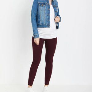 Motherhood Maternity Maia Secret Fit XL Burgundy